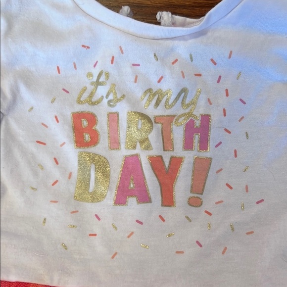 George Toddler Pink and White Birthday Dress - Picture 2 of 4